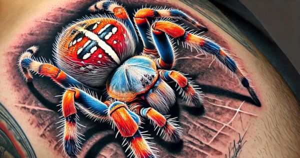 Значение тату паука 🕷️ - символизм и смысл татуировки