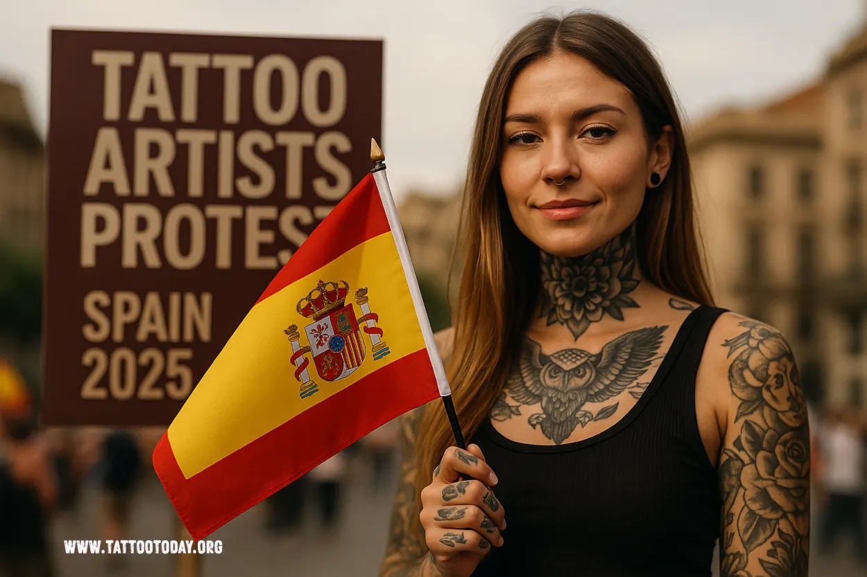 В Испании тату-мастера объединились против новых налоговых правил