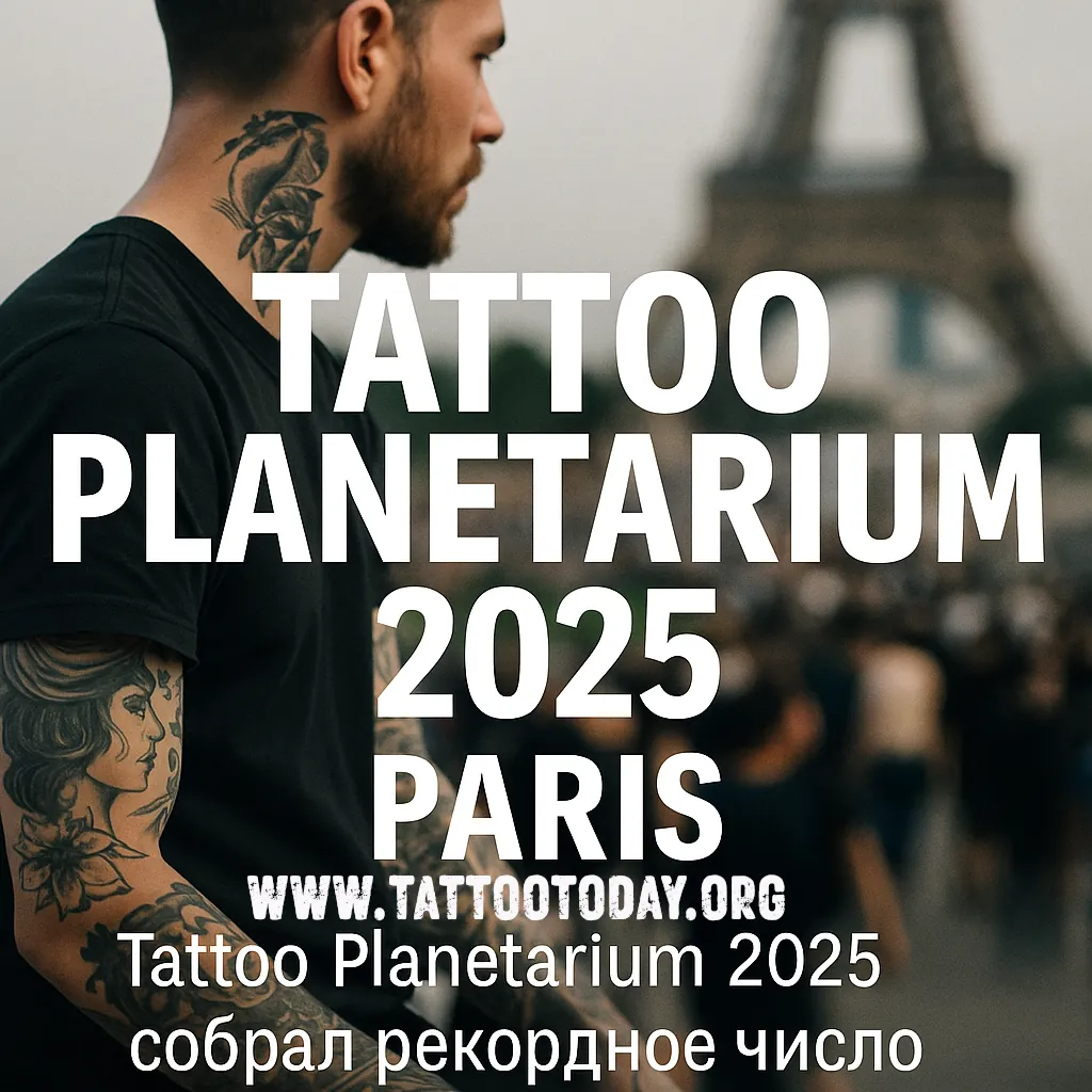Tattoo Planetarium 2025 собрал рекордное число мастеров в Париже
