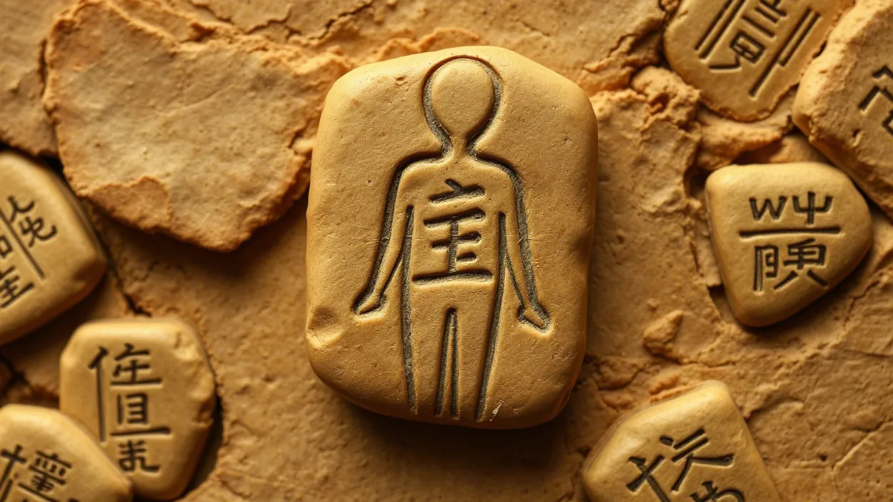 Иероглиф 文: от татуировки к письменности Древнего Китая