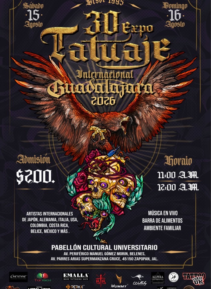 Guadalajara Expo Tatuaje (2026)