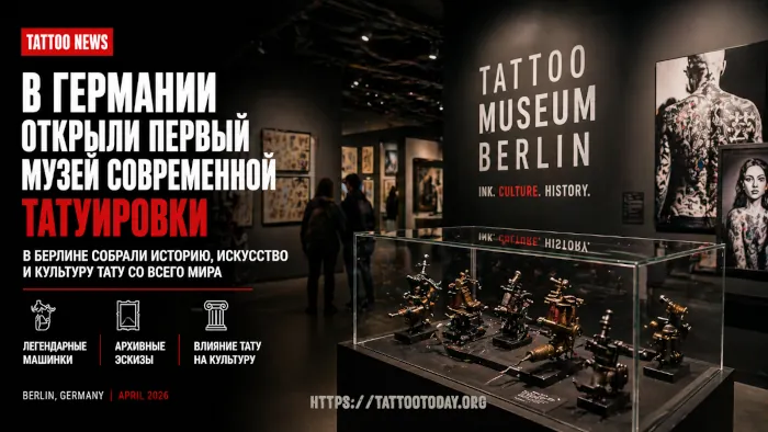 В Германии открыли первый музей современной татуировки
